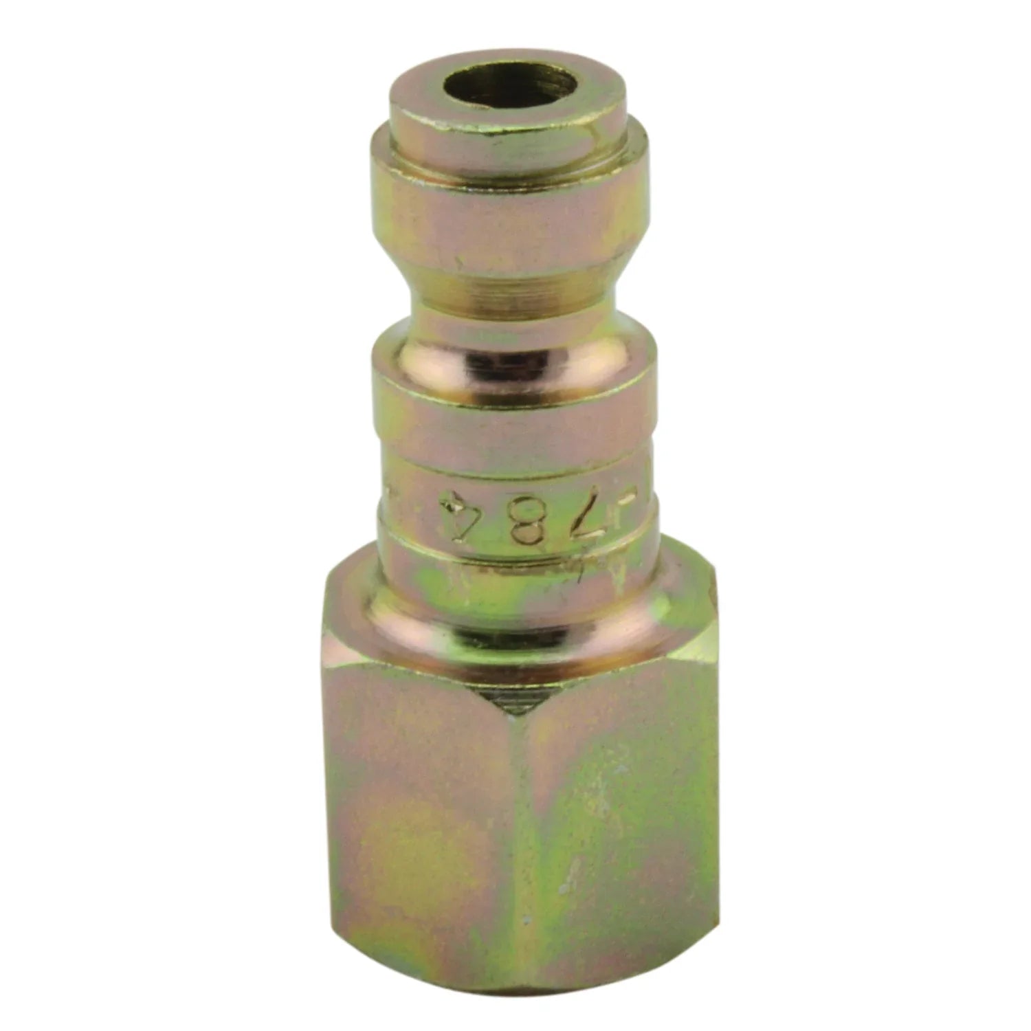 MILTON MIL-784 T-Style Air Plug Fitting, 1/4" FNPT, 300 PSI, 40 SCFM