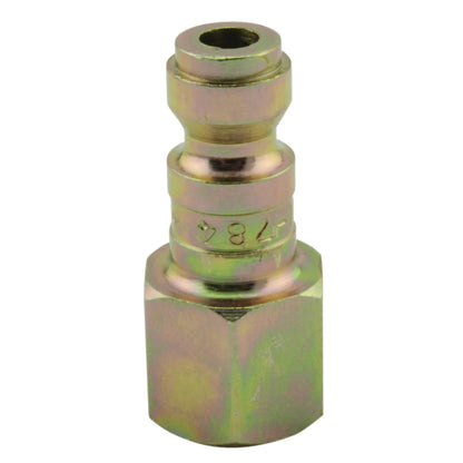 MILTON MIL-784 T-Style Air Plug Fitting, 1/4" FNPT, 300 PSI, 40 SCFM