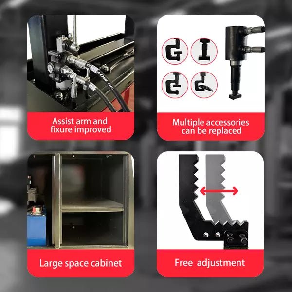 Katool KT-WL69 – Wheel Straightener (Hydraulic, 22.5 in)