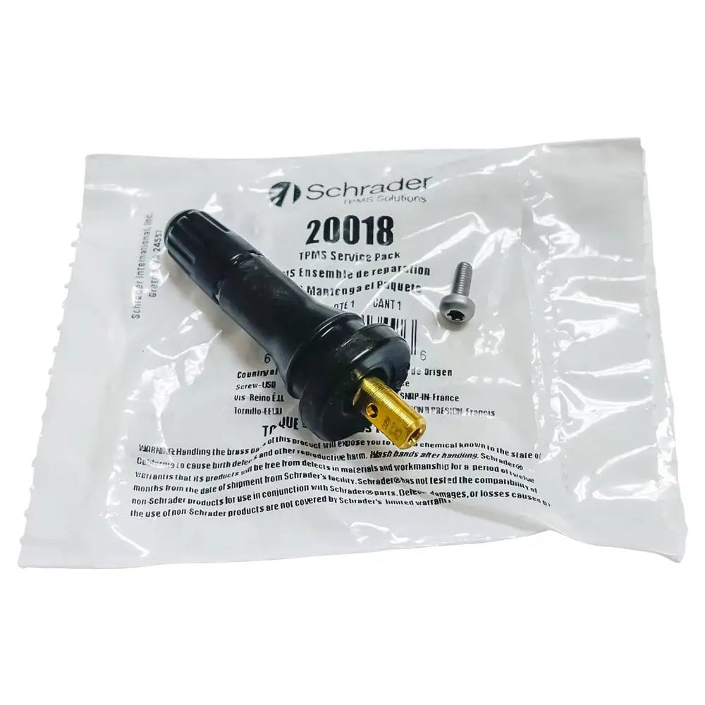 SCHRADER 20018/20008 TPMS SNAP-IN VALVE, .453"