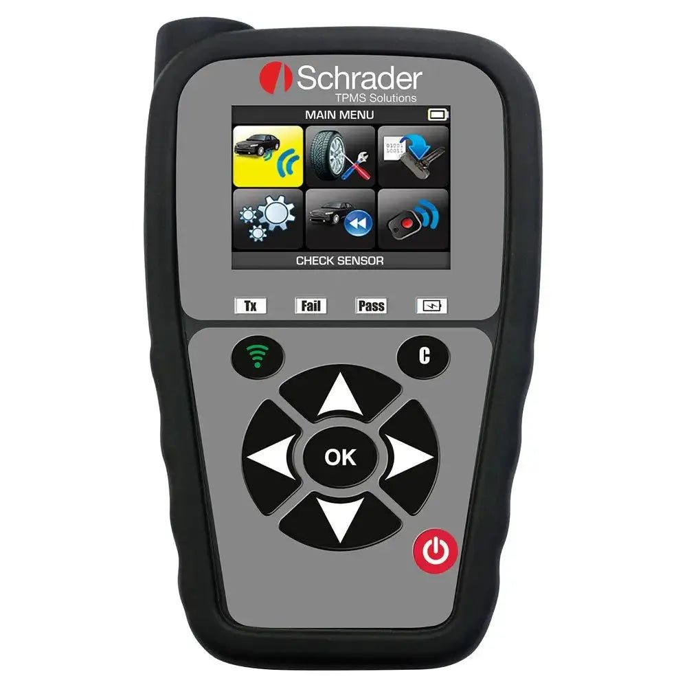 SCHRADER EZ SENSOR ATEQ TPMS DIAGNOSTIC RELEARN PROGRAMMING TOOL W/ 8 SENSORS