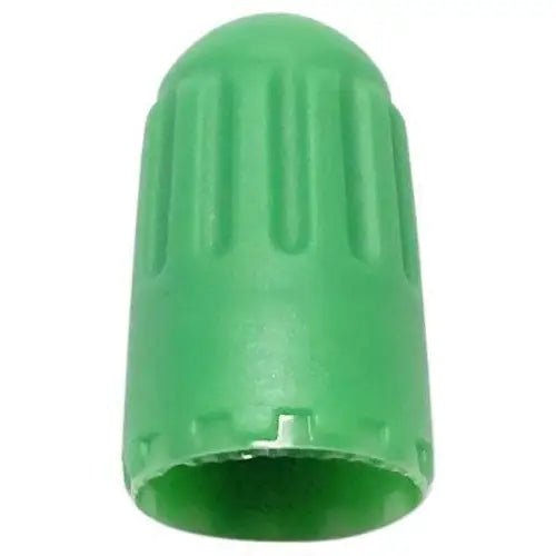 SCHRADER LONG GREEN SEALING VALVE CAPS FOR SNAP-IN SENSORS, 100/BOX