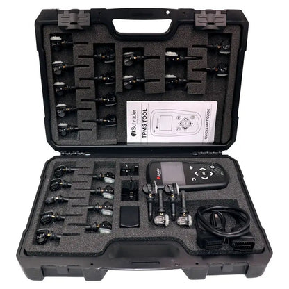 SCHRADER ST-1 TPMS TOOL W/ 28 X EZ SENSORS (33500) + CASE BUNDLE