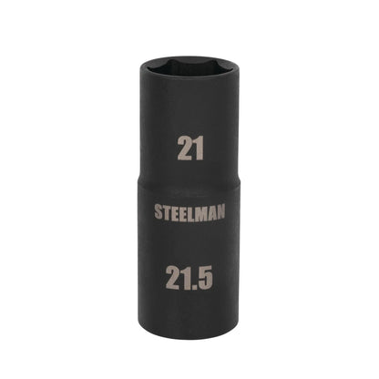 STEELMAN JS-60230 1/2" Drive – 21mm x 21.5mm Deep Flip Impact Socket