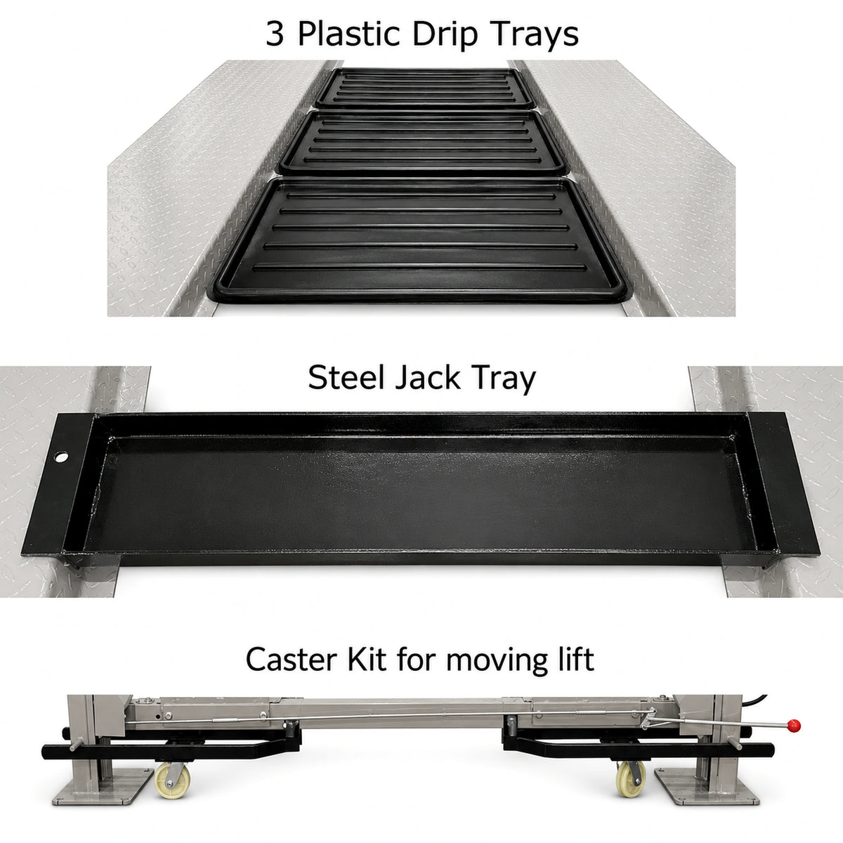 Triumph NSS-8XLT, 8,000 lb Service Storage Four Post Automotive Lift