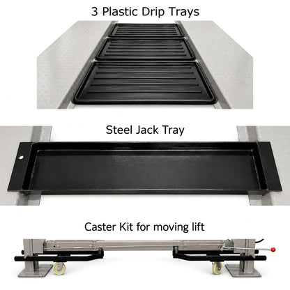 Triumph NSS-8XLT, 8,000 lb Service Storage Four Post Automotive Lift