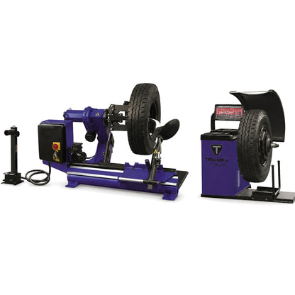 Triumph NTC-650 Tire Changer + NTB-1200 Wheel Balancer Combo