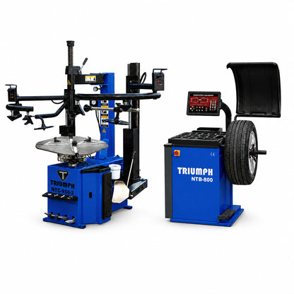 Triumph NTC-950-2 Tire Changer + NTB-800 Wheel Balancer Combo