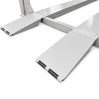 Triumph NTR-16 16000 lb 4-Post Lift with 2 RJ-9 Rolling Jack Combo
