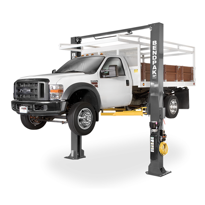 BENDPAK | Two Post Car Lift | 15000 lb Capacity Clearfloor Standard Arms | XPR-15CL-192