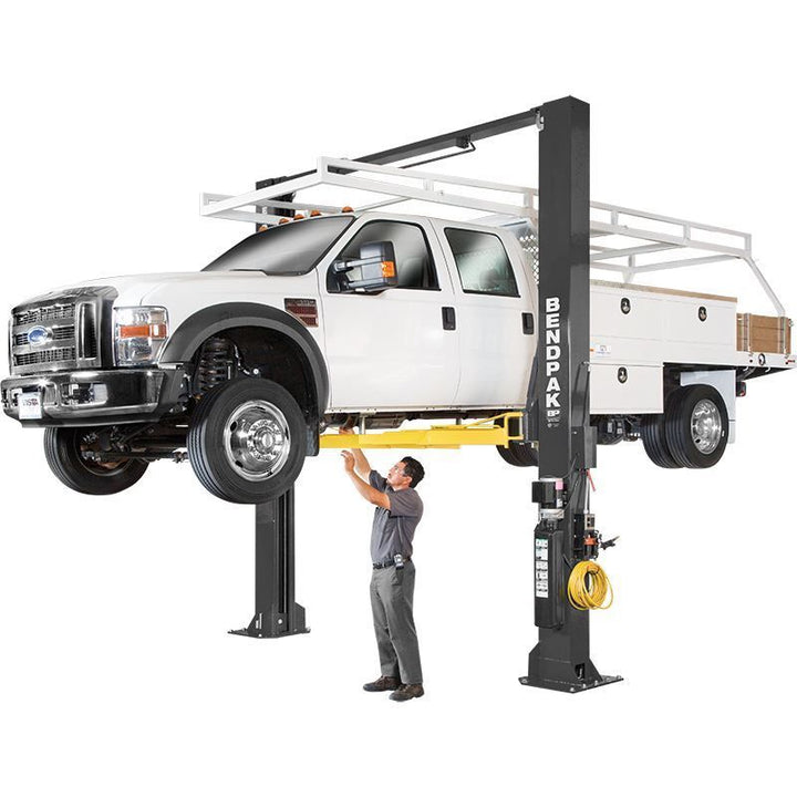 BENDPAK | Two Post Car Lift | 18000 lb Capacity Clearfloor Standard Arms | XPR-18CL