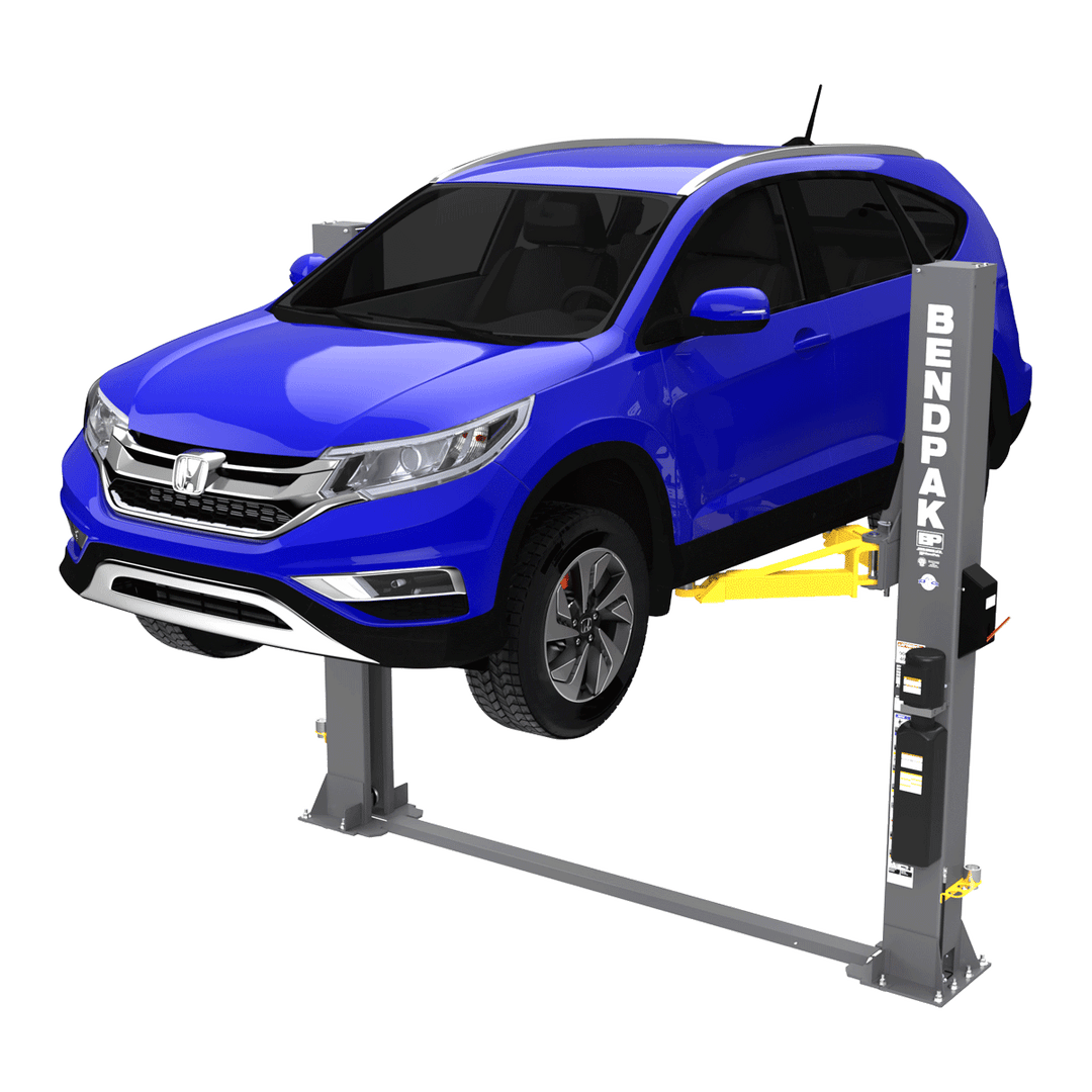 BENDPAK | Two Post Car Lift | 9000 lbs Capacity Floorplate | XPR-9TF