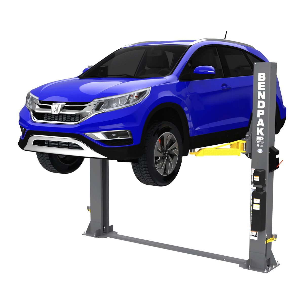BENDPAK XPR-9TF Two Post Car Lift, 9,000 lbs Capacity