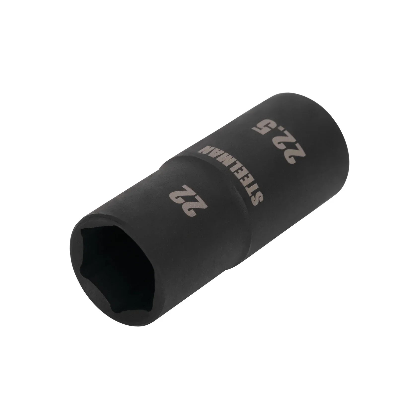 STEELMAN JS-60231 1/2" Drive – 22mm x 22.5mm Deep Flip Impact Socket – Thin Wall