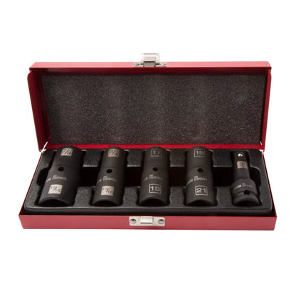 STEELMAN JS-99495 1/2" Drive 5-Piece Flip Socket Set